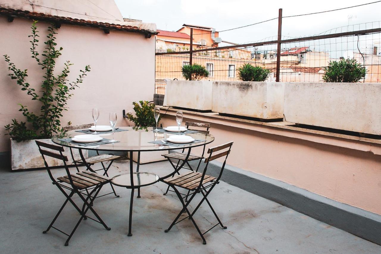 Loft Esquilino Terrazza A Stazione Termini Apartment Rome Luaran gambar