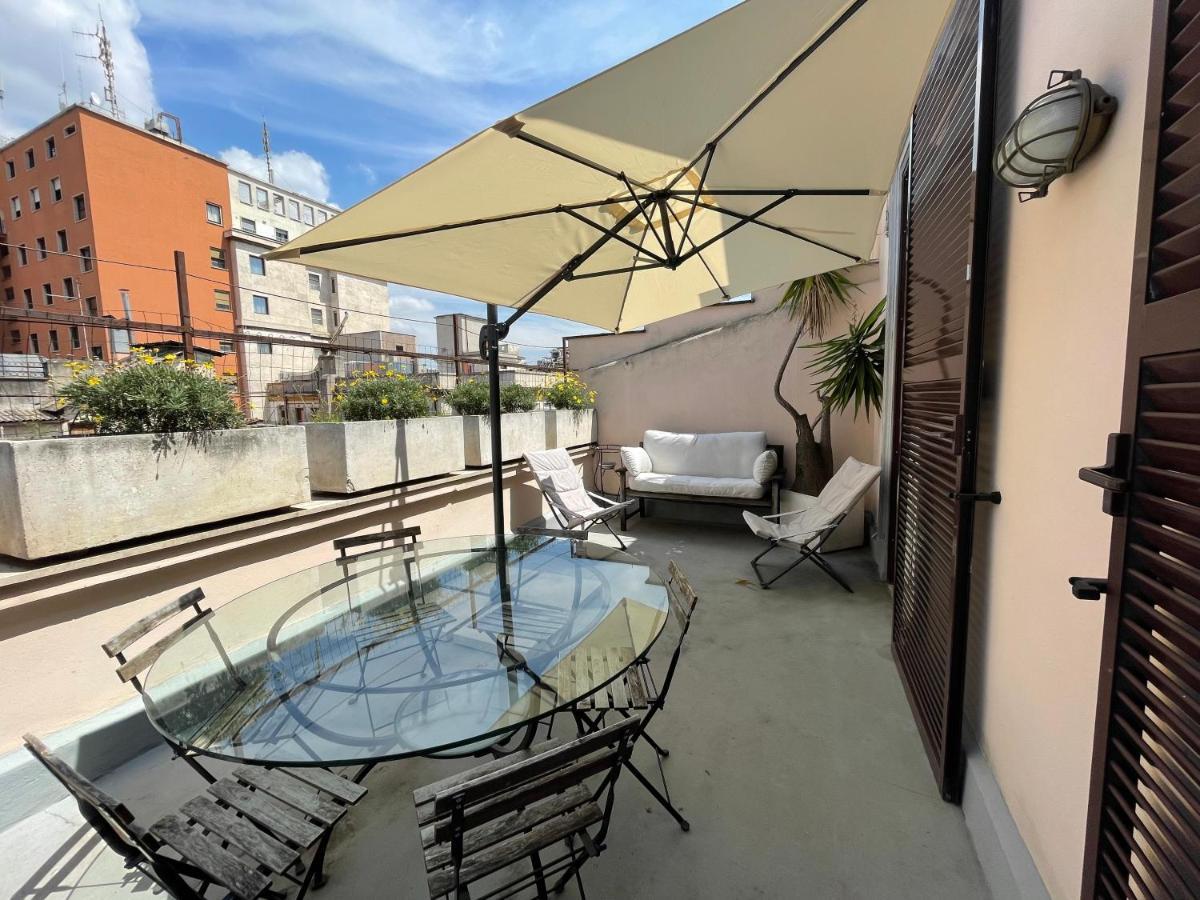 Loft Esquilino Terrazza A Stazione Termini Apartment Rome Luaran gambar