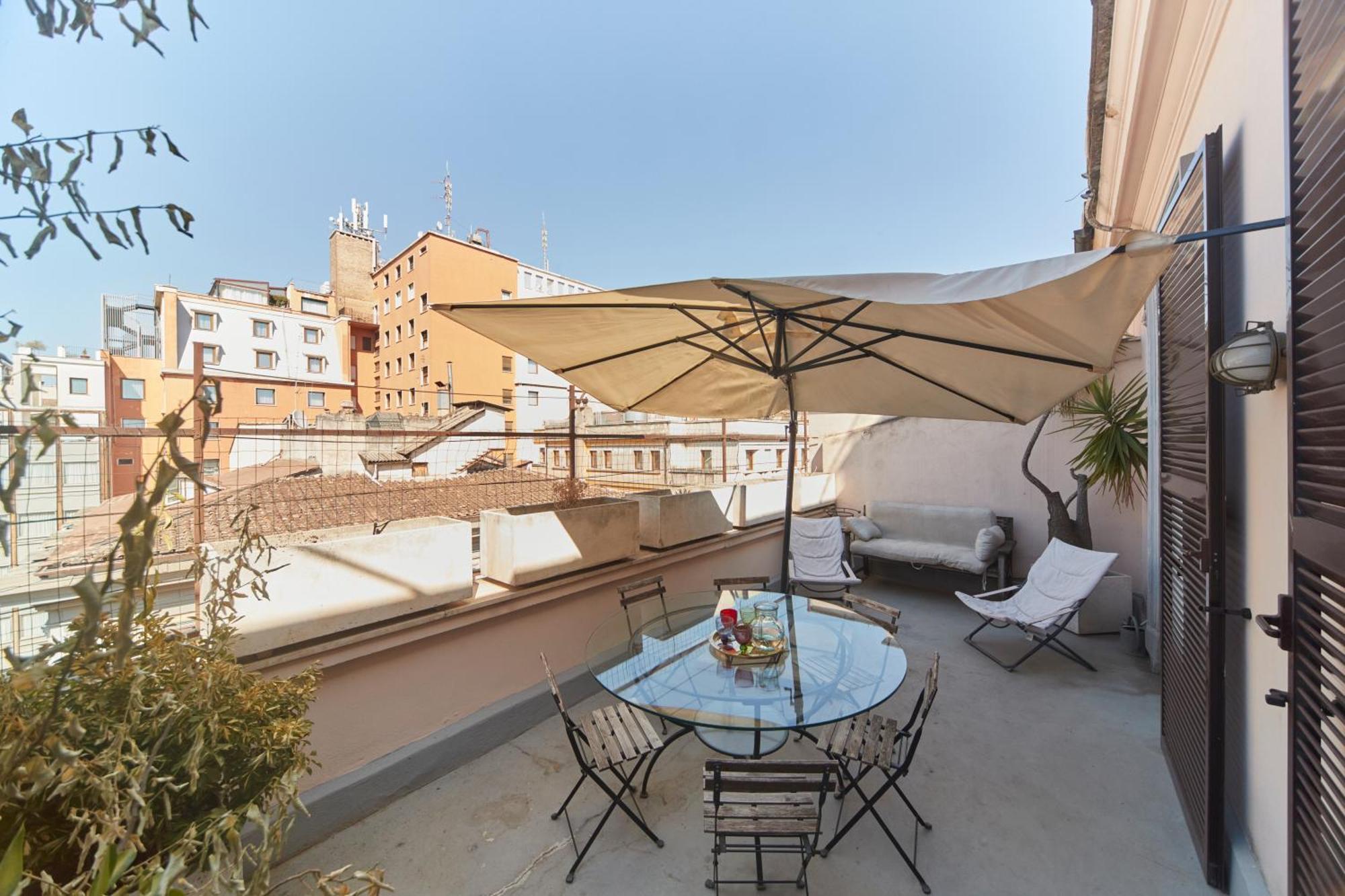 Loft Esquilino Terrazza A Stazione Termini Apartment Rome Luaran gambar